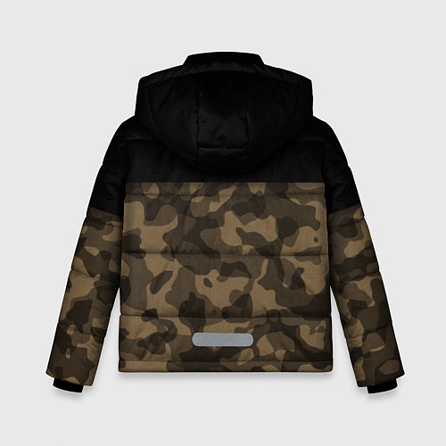 Зимняя куртка для мальчика USYK Camo / 3D-Черный – фото 2