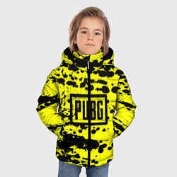 Куртка зимняя для мальчика PUBG: Yellow Stained, цвет: 3D-красный — фото 2