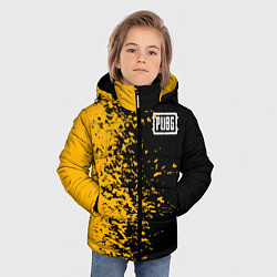 Куртка зимняя для мальчика PUBG: Yellow vs Black, цвет: 3D-красный — фото 2