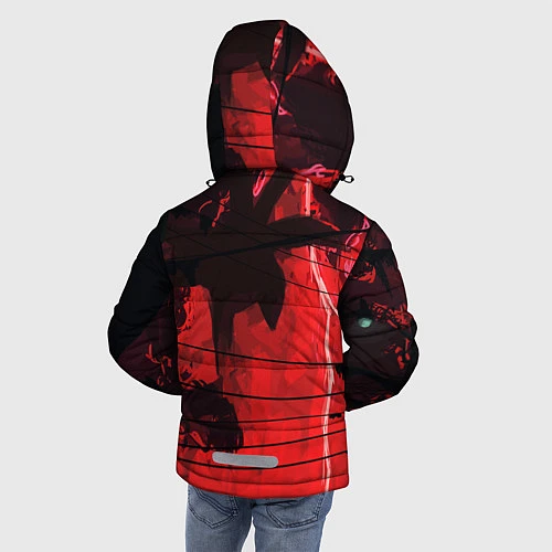 Зимняя куртка для мальчика Stranger Things: Red Dream / 3D-Красный – фото 4