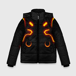 Куртка зимняя для мальчика Fortnite Omega, цвет: 3D-черный