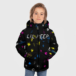 Куртка зимняя для мальчика Lil Peep: Legend, цвет: 3D-черный — фото 2