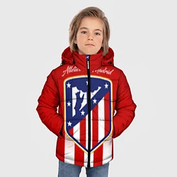 Куртка зимняя для мальчика ФК Атлетико Мадрид, цвет: 3D-черный — фото 2