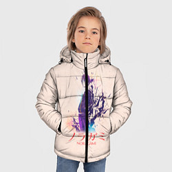 Куртка зимняя для мальчика Бездомный Бог, цвет: 3D-светло-серый — фото 2