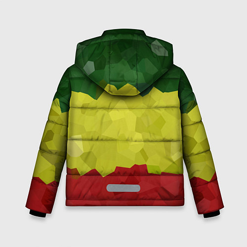 Зимняя куртка для мальчика Эфиопия / 3D-Черный – фото 2