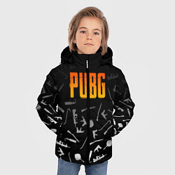 Куртка зимняя для мальчика PUBG Master, цвет: 3D-светло-серый — фото 2
