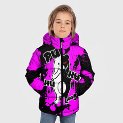 Куртка зимняя для мальчика MONOKUMA Puhuhuhu, цвет: 3D-черный — фото 2
