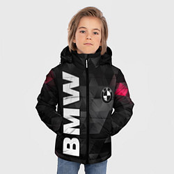Куртка зимняя для мальчика BMW: Polygon, цвет: 3D-черный — фото 2