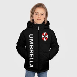 Куртка зимняя для мальчика UMBRELLA CORP, цвет: 3D-светло-серый — фото 2
