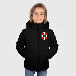 Куртка зимняя для мальчика UMBRELLA CORP, цвет: 3D-черный — фото 2