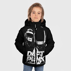 Куртка зимняя для мальчика Daft Punk: Space Rangers, цвет: 3D-черный — фото 2