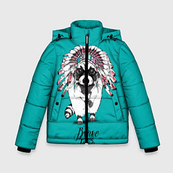 Куртка зимняя для мальчика Brave and Free, цвет: 3D-черный