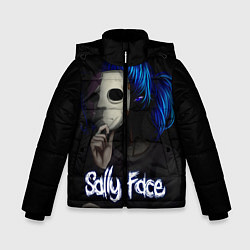 Куртка зимняя для мальчика Sally Face: Dark Mask, цвет: 3D-черный