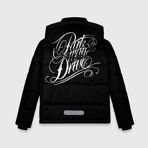 Зимняя куртка для мальчика Parkway Drive / 3D-Черный – фото 2