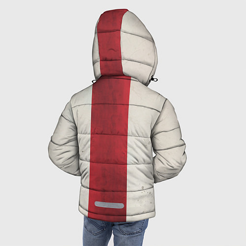 Зимняя куртка для мальчика Apex Legends / 3D-Красный – фото 4