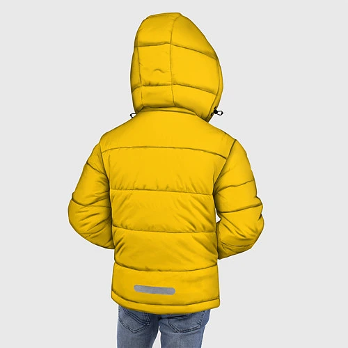 Зимняя куртка для мальчика ASAP Rocky: Yellow Testing / 3D-Красный – фото 4