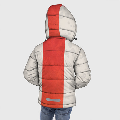 Зимняя куртка для мальчика Apex Legends: Pathfinder / 3D-Красный – фото 4