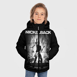 Куртка зимняя для мальчика Nickelback Rock, цвет: 3D-светло-серый — фото 2