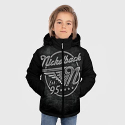 Куртка зимняя для мальчика Nickelback Est. 1995, цвет: 3D-черный — фото 2