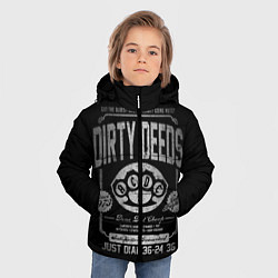 Куртка зимняя для мальчика AC/DC: Dirty Deeds, цвет: 3D-светло-серый — фото 2