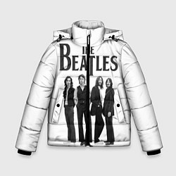 Зимняя куртка для мальчика The Beatles: White Side