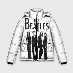 Зимняя куртка для мальчика The Beatles: White Side