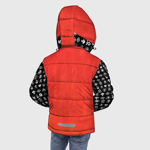 Зимняя куртка для мальчика Apex Legends: Gamer / 3D-Красный – фото 4