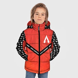 Куртка зимняя для мальчика Apex Legends: Gamer, цвет: 3D-красный — фото 2