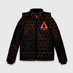 Зимняя куртка для мальчика Apex Legends: Orange Carbon