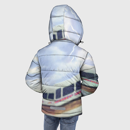 Зимняя куртка для мальчика My Hero Academia сжимает кулак / 3D-Красный – фото 4