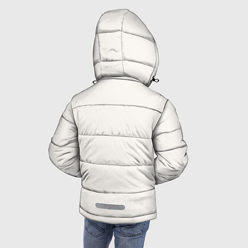 Зимняя куртка для мальчика Hearts Anime / 3D-Светло-серый – фото 4