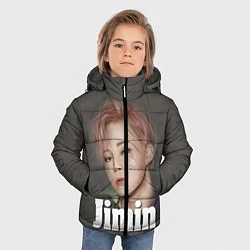 Куртка зимняя для мальчика BTS Jimin, цвет: 3D-красный — фото 2