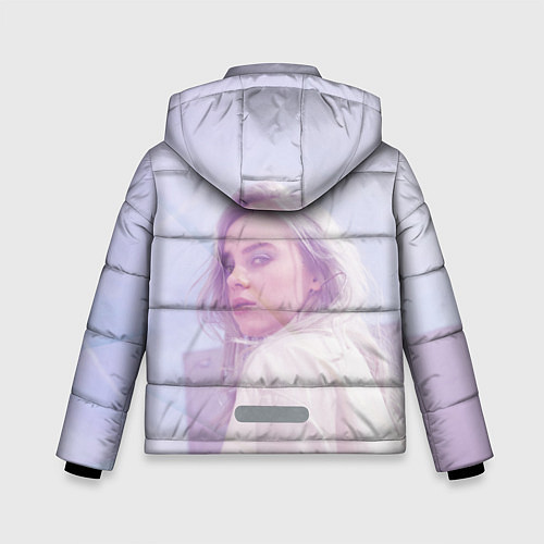 Зимняя куртка для мальчика Billie Eilish: Light Pink / 3D-Черный – фото 2