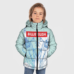 Куртка зимняя для мальчика Billie Eilish Music, цвет: 3D-черный — фото 2