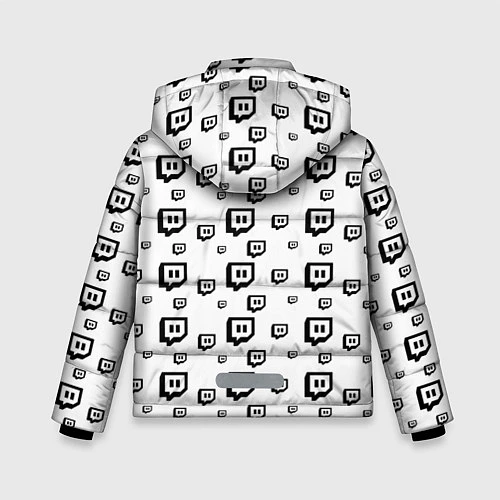 Зимняя куртка для мальчика Twitch Online / 3D-Черный – фото 2