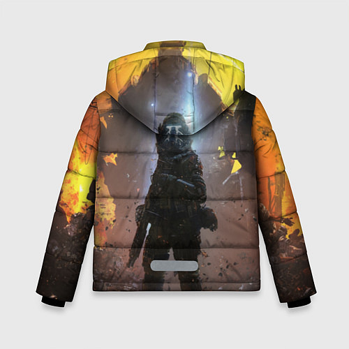 Зимняя куртка для мальчика Apex Legends: Sunrise / 3D-Черный – фото 2