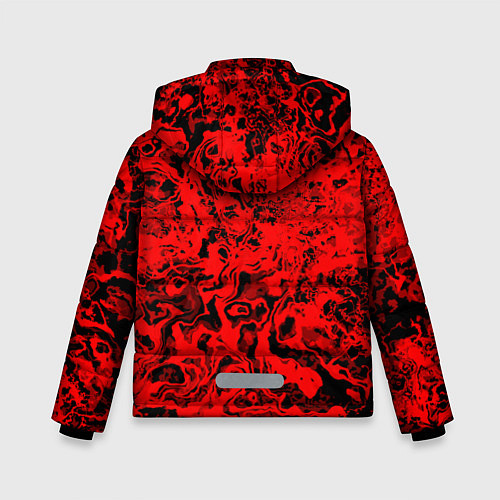 Зимняя куртка для мальчика Sally Face: Red Bloody / 3D-Черный – фото 2