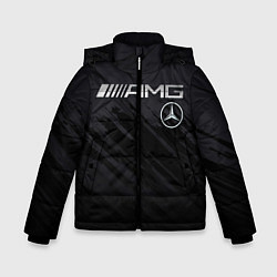Куртка зимняя для мальчика Mercedes AMG, цвет: 3D-черный
