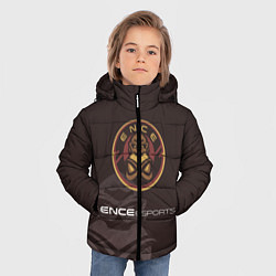 Куртка зимняя для мальчика ENCE Esports, цвет: 3D-черный — фото 2
