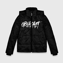 Куртка зимняя для мальчика OBLADAET, цвет: 3D-черный