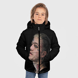 Куртка зимняя для мальчика Lil Peep: Dark Angel, цвет: 3D-черный — фото 2