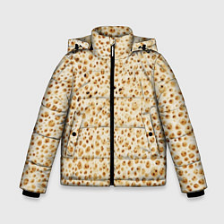 Куртка зимняя для мальчика Блин, цвет: 3D-светло-серый