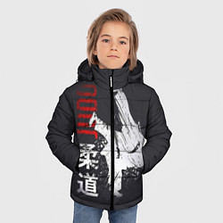 Куртка зимняя для мальчика Judo Warrior, цвет: 3D-светло-серый — фото 2