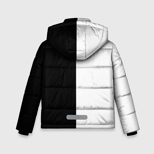 Зимняя куртка для мальчика ЪУЪ СЪУКА: ЧБ / 3D-Черный – фото 2