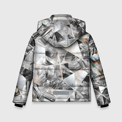 Зимняя куртка для мальчика Бриллиантовый блеск / 3D-Черный – фото 2
