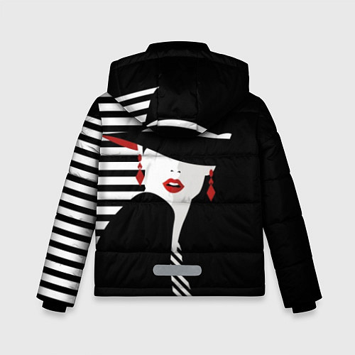 Зимняя куртка для мальчика Fashion / 3D-Черный – фото 2