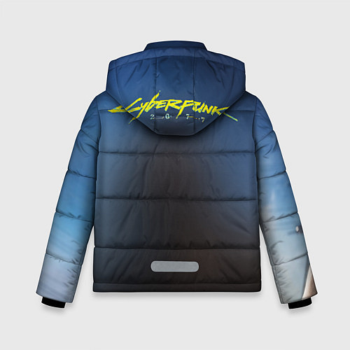 Зимняя куртка для мальчика Киану Ривз / 3D-Черный – фото 2