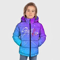 Куртка зимняя для мальчика STRAY KIDS АВТОГРАФЫ, цвет: 3D-черный — фото 2