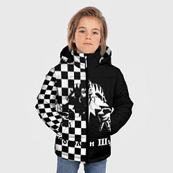 Куртка зимняя для мальчика Король и Шут, цвет: 3D-светло-серый — фото 2