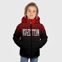 Куртка зимняя для мальчика Led Zeppelin, цвет: 3D-светло-серый — фото 2